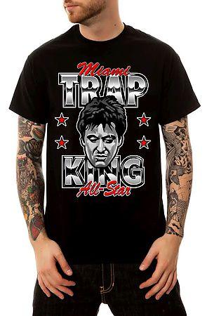 The Scarface Trap King T-Shirt in Black