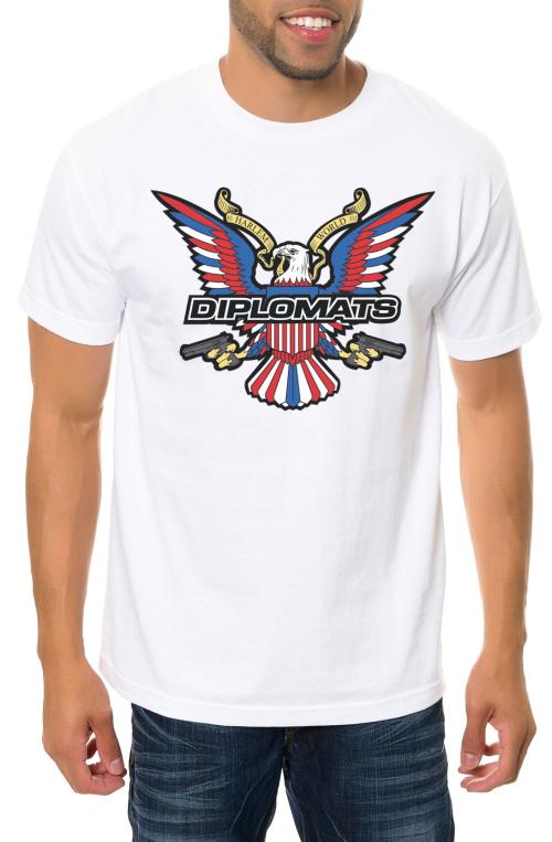 The Eagle Logo Tee in White