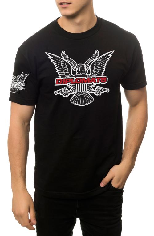 The OG Eagle Logo Tee in Black