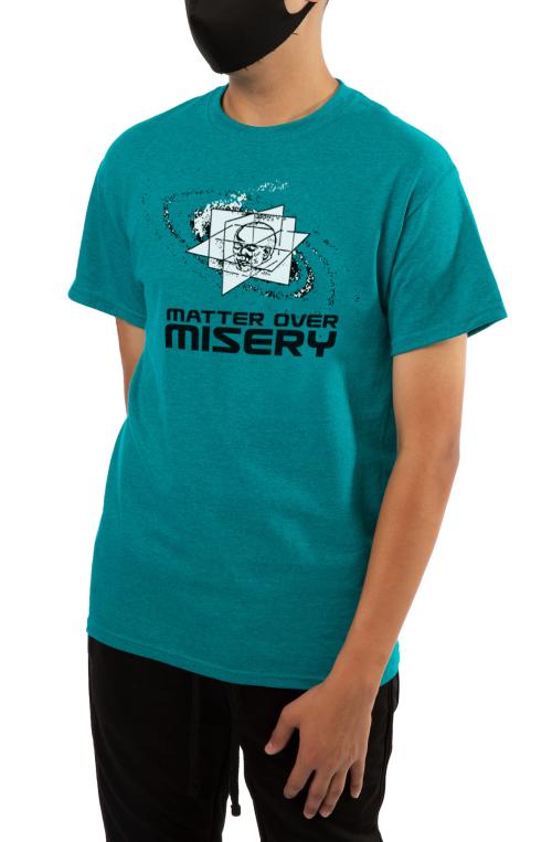 The Matter Over Misery Astralprojection Tee in Antique Jade