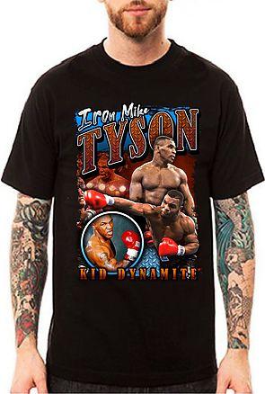 The Iron Mike Bootleg T-Shirt in Black
