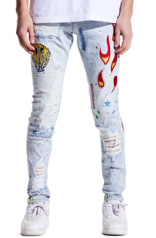 White Patchwork