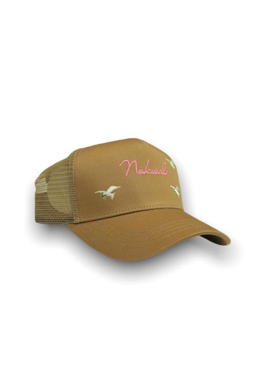 Nokwal" Signature Trucker Snapback - Brown