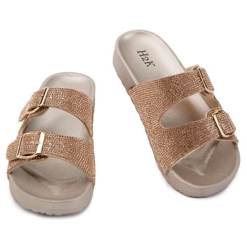 Espen Rhinestone Slides