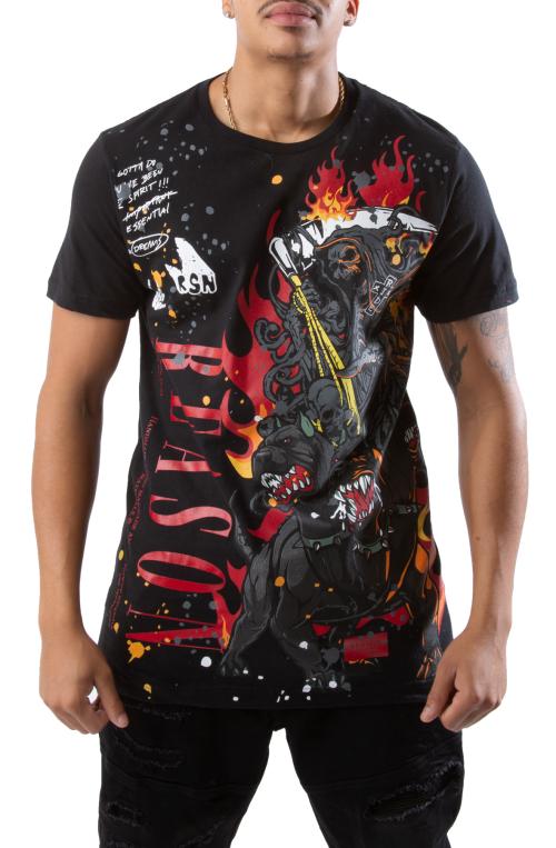 Legend Flame Skull Tee