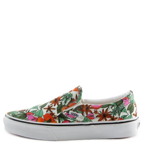 Classic Slip-On in Multi Tropic/Bit of Blue/True White
