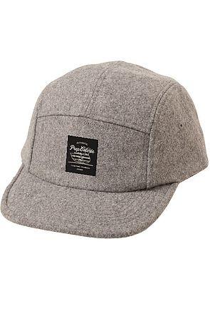 The Wool Strapback Hat in Gray