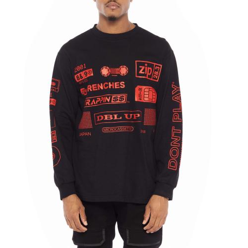 Trappin Long Sleeve Tee Bred