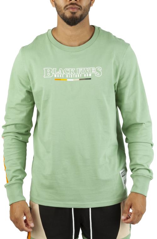 Black Five Long Sleeve Tee