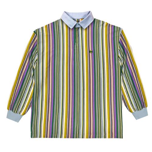 Cross Colours  Retro Stripe Rugby - Multi