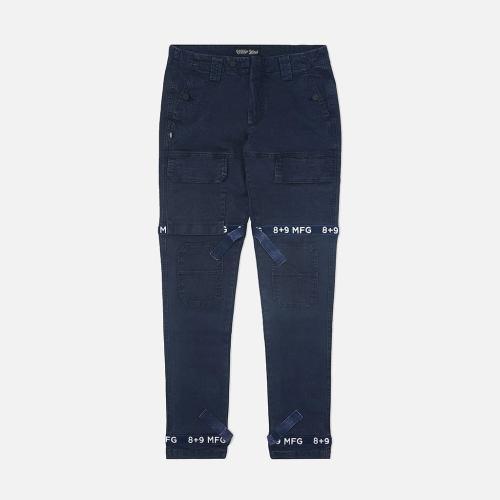Strapped Up Vintage Washed Utility Pants Navy