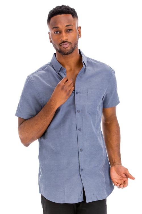 Signature Classic Single Pocket Button Down