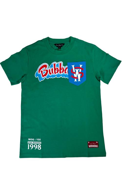 Stay Winning Bubbas Pocket Tee (Green)
