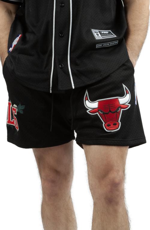 Bulls Roses Logo Mesh Shorts