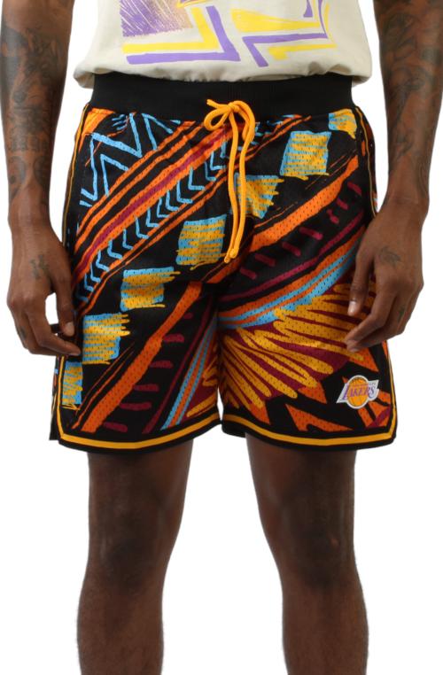 Game Day Pattern Short Los Angeles Lakers