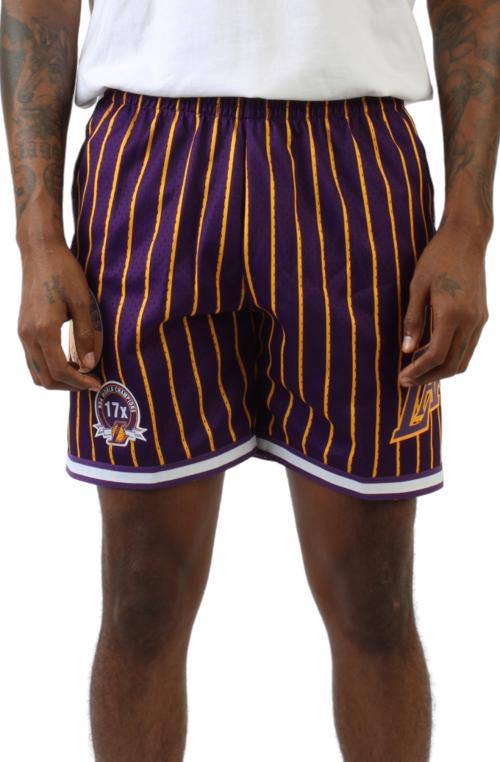 City Collection Mesh Shorts Los Angeles Lakers
