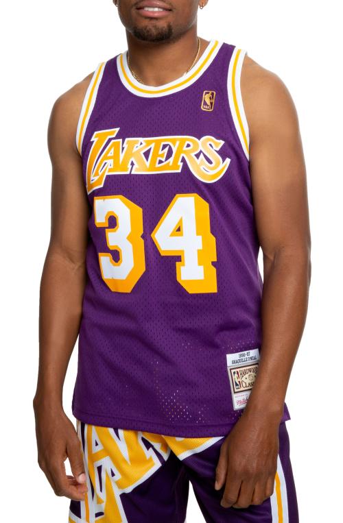 Shaquille O'Neal Los Angeles Lakers 1996-97 Road Swingman Jersey