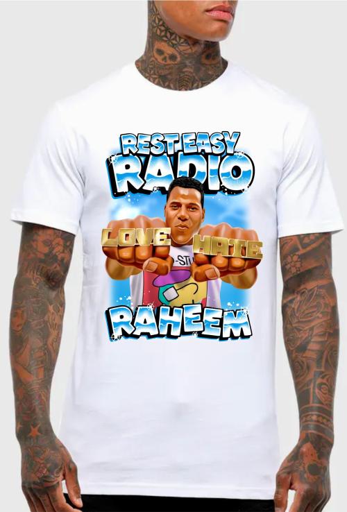 Radio Raheem RIP T-Shirt in White