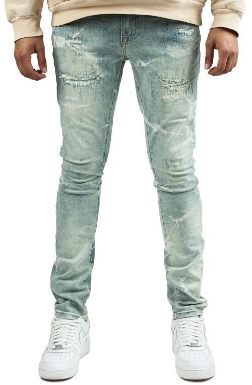 Scratch Distressed Jeans