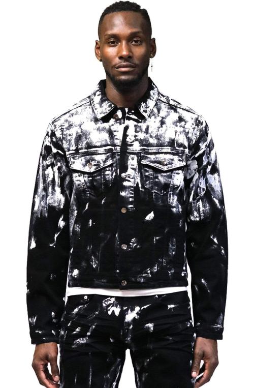 Thistle New premium washed denim jacket