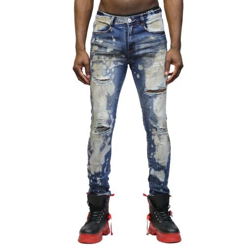 Moss Washed Skinny Denim Pants
