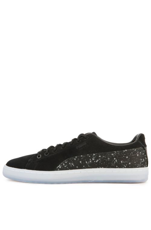 The Suede Naturel in Puma Black