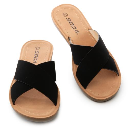 Type-S Criss Cross Band Sandals