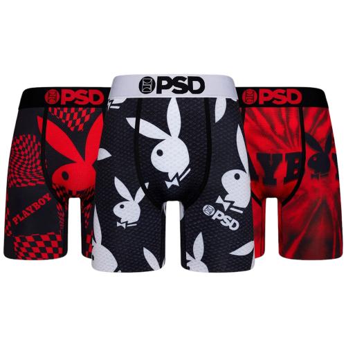 Playboy 3PK Boxer Briefs