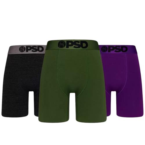Solid 3PK Boxer Briefs