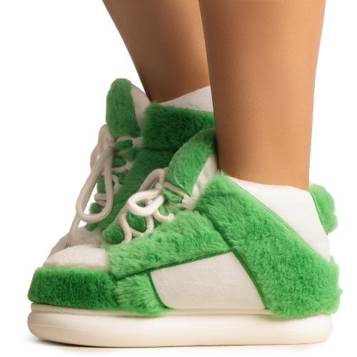 Furry Sneaker Slipper