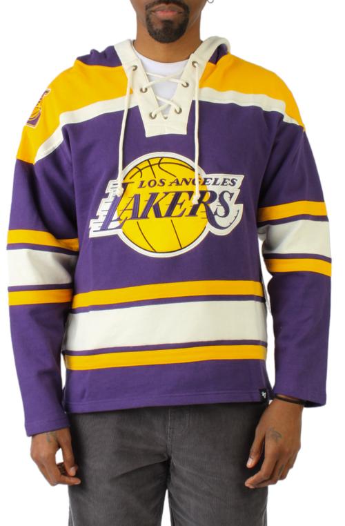 Los Angeles Lakers Vintage Superior '47 Lacer Hood