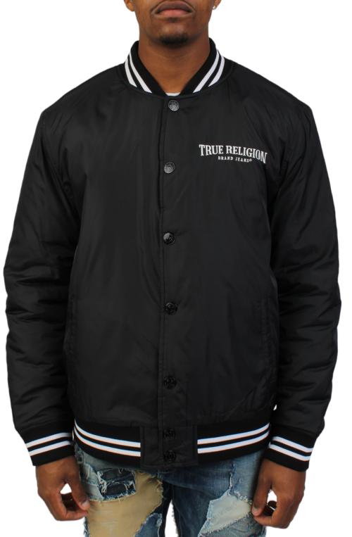 Arched Bomber Jacket