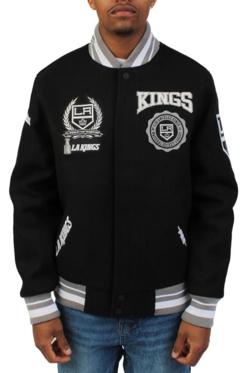 Los Angeles Kings Crest Wool Varsity Jacket