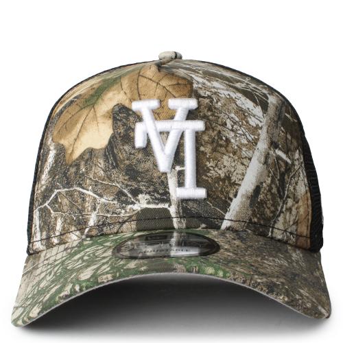 Camo Los Angeles Dodgers 9Fifty A-Frame Snapback Trucker Hat