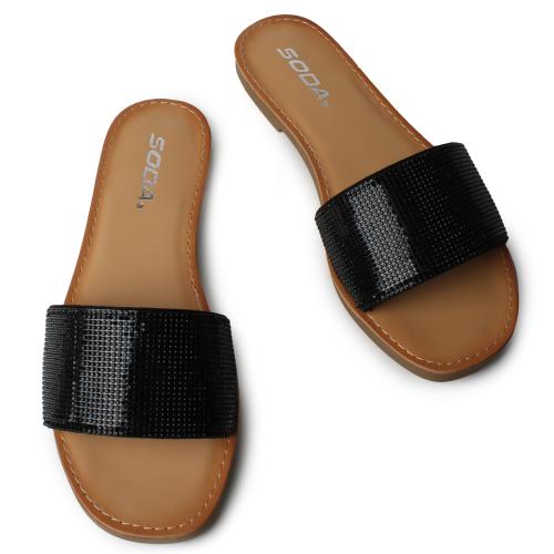 Justice-S Flat Sandal