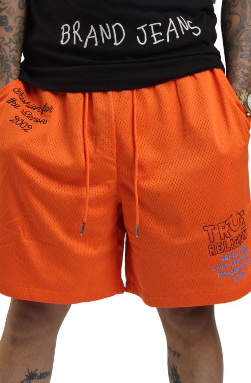 Embroidered Jersey Short