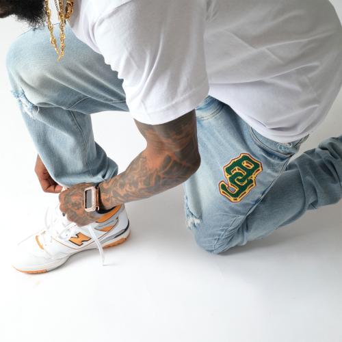 Academia Light Blue Jeans