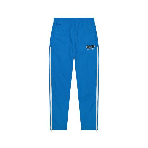 Slide Nylon Flare Zipper Pant Blue