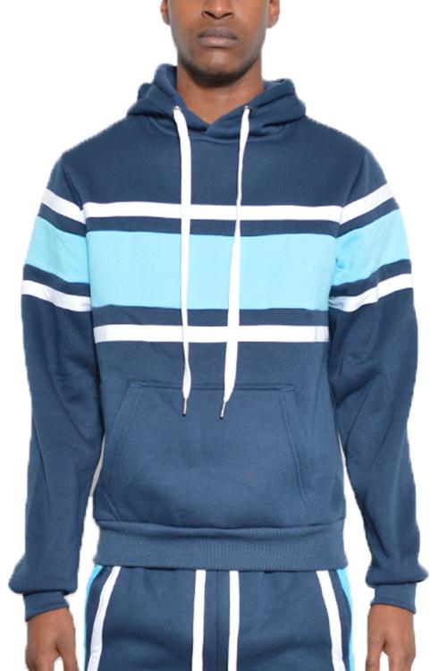 Tripe Cotton Hoodie