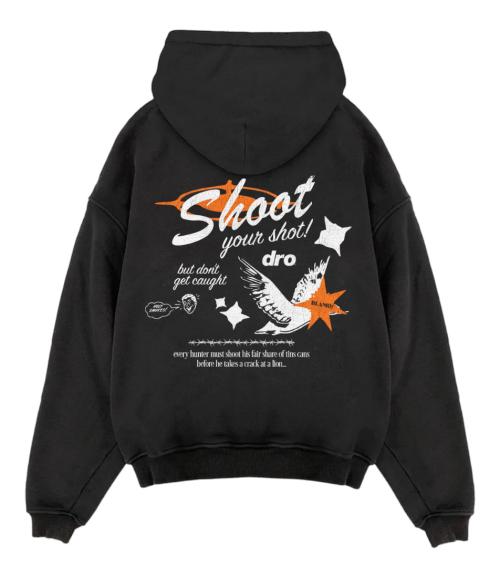 Hunt Club Pullover Hoodie - Black