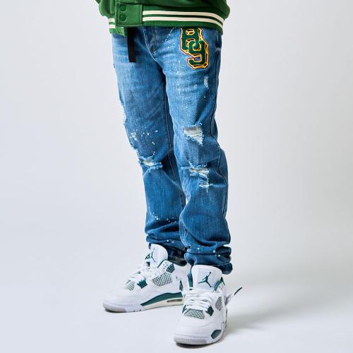 Academia Dark Blue Jeans