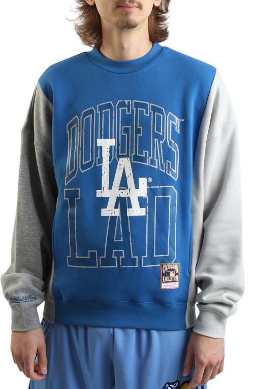 MLB Los Angeles Dodgers Split 3 Pullover Sweatshirt