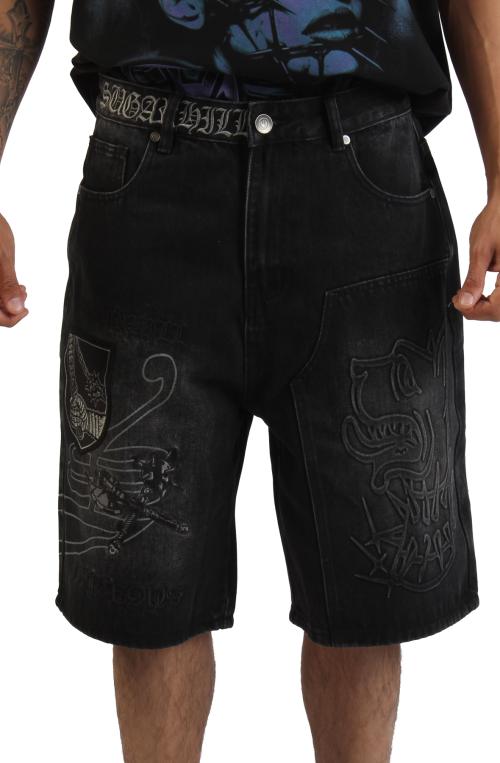 Prince Embossed Carpenter Shorts