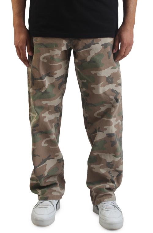 Drill Chore Carpenter Loose Pants