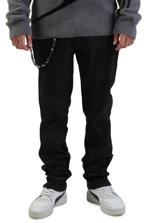 Midnight Slim Waxed Jean
