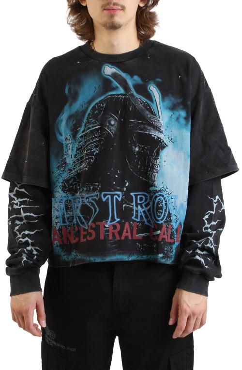 Ancestral Call Silent Sentinel Washed Twofer T-Shirt