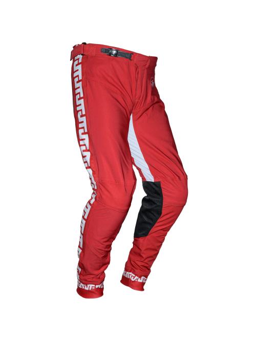 JT Moto Pant - Red and White