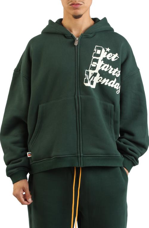 Star Full Zip-Up Sweatshirt