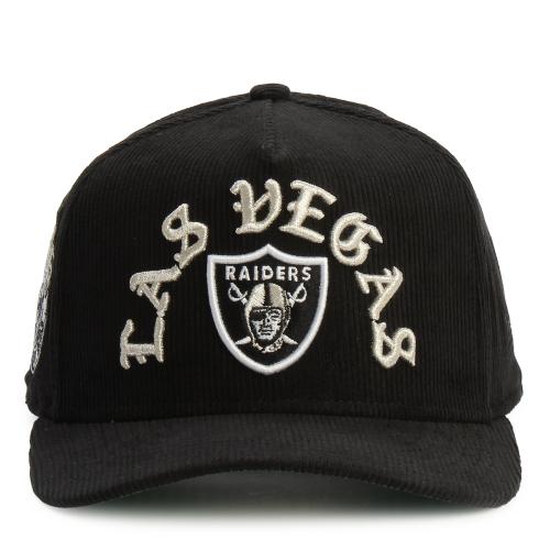 NFL Las Vegas Raiders 950 A-Frame Corduroy Snapback
