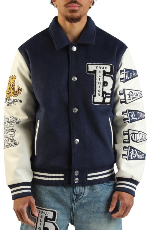 Crest Wool Varsity Jacket